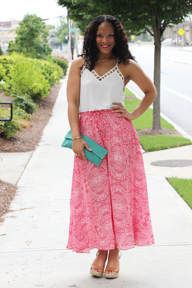 Printed Maxi Skirts from Lulus.com - StushiGal Style