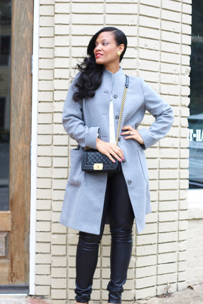 Soft Winter Coats for the Office + J. Jill - StushiGal Style