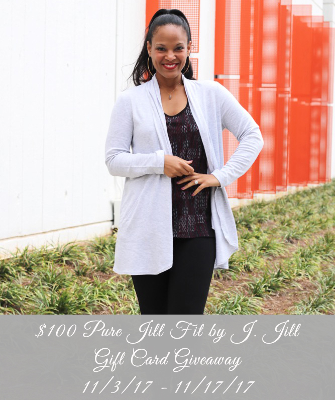 $100 Pure Jill Fit by J. Jill Gift Card Giveaway ...